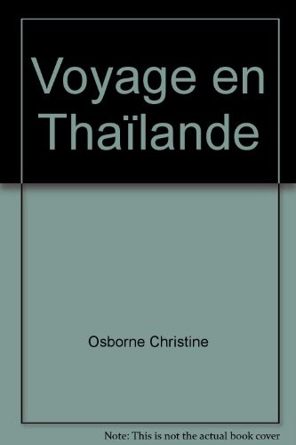 Voyage en Thaïlande