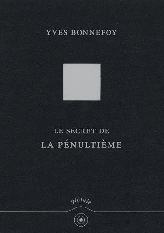 Le Secret de la pénultième