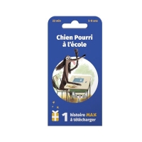 Carte MAX Chien Pourri à l'école