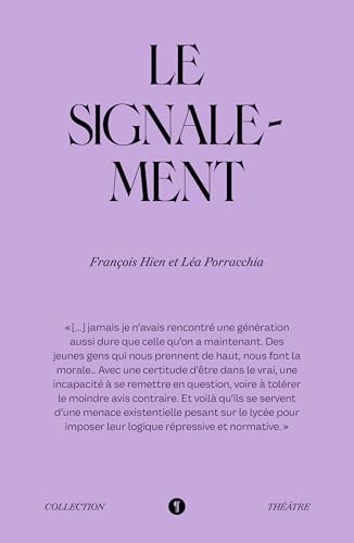 Le signalement