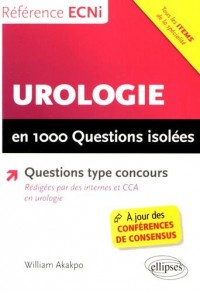 Urologie en 1000 Questions Isolées Conforme à l'iECN
