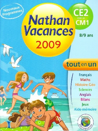 Nathan vacances du CE2 vers le CM1 Tout en un