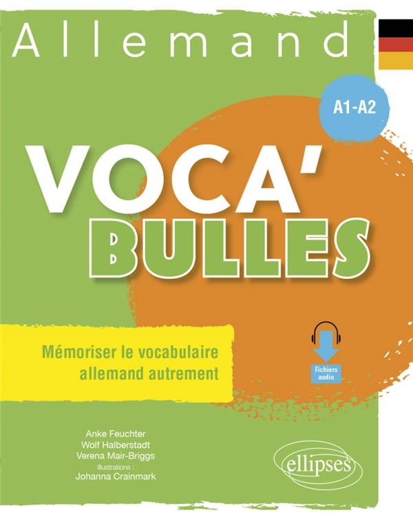 Allemand Voca'Bulles: Mémoriser le vocabulaire allemand autrement A1-A2