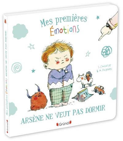 Mes premières émotions – Arsène ne veut pas dormir – Album jeunesse tout-carton – Dès 18 mois