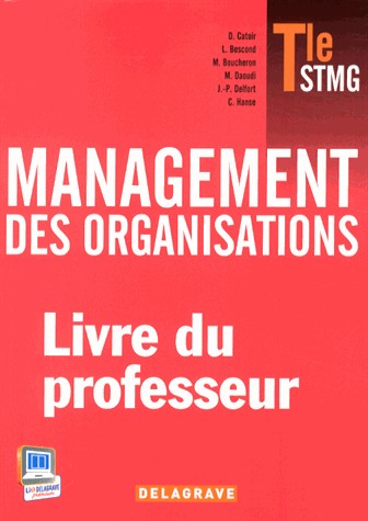Management des organisations Tle STMG : Livre du professeur