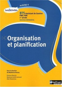 Activité 4 - Organisation et planification