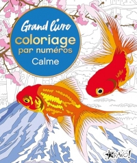 Grand livre coloriage par numéros - Calme