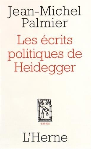Les écrits politiques de Heidegger
