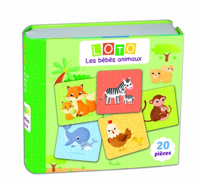 Le loto des bébés animaux