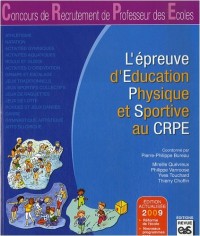 L'épreuve d'éducation physique et sportive au CRPE