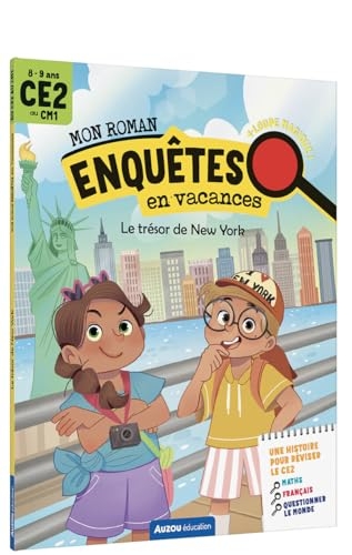 Mon roman enquêtes en vacances ce2 - le trésor de new york