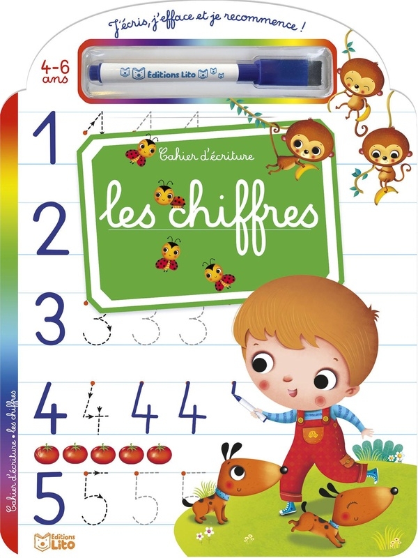 J ecris j efface les chiffres