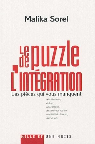 Le puzzle de l'intégration : Les pièces qui vous manquent : crise identitaire, violence, échec scolaire, discrimination positive, culpabilité des Français, droit du sol...