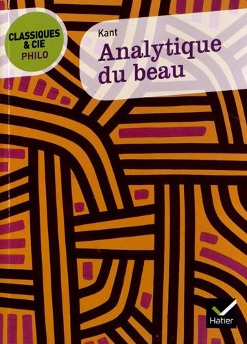 Analytique du beau