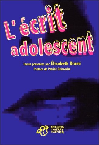 L'Ecrit adolescent
