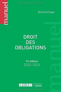 Droit des obligations (2022-2023)