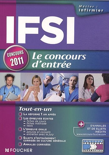 IFSI Le concours d'entrée concours 2011