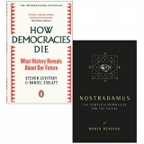 Comment meurent les démocraties par Steven Levitsky, Daniel Ziblatt et Nostradamus complètent les prophéties pour l'avenir par Mario lisant un ensemble de 2 livres