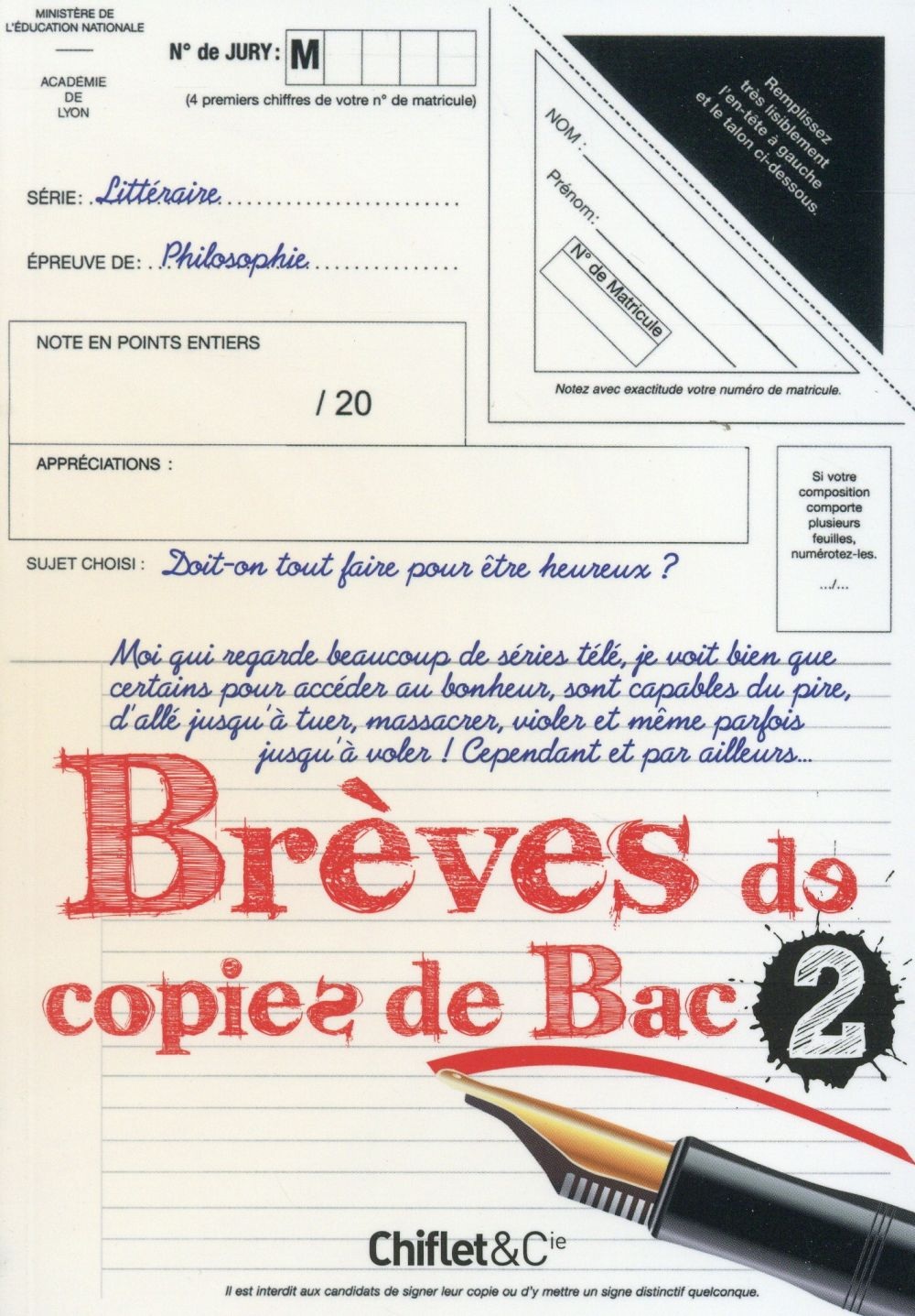 Brèves de copies de bac - tome 2 (2)
