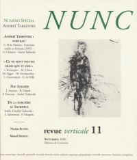 Nunc n11 dossier tarkovski