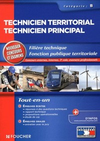 Technicien territorial - Technicien principal Catégorie B. Nouveau concours et examens