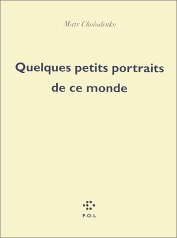 Quelques petits portraits de ce monde