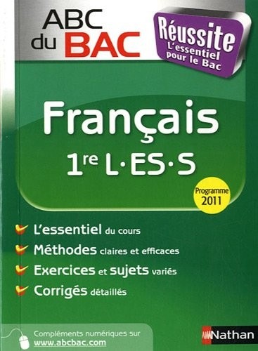 ABC du BAC Réussite Français 1re L.ES.S
