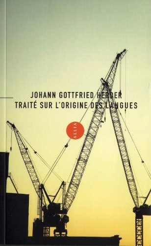 Traité sur l'origine des langues