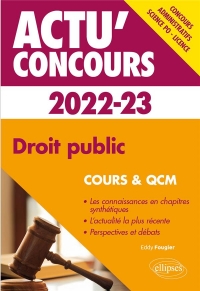 Droit public 2022-2023 - Cours et QCM