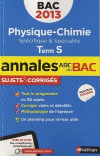 ANNALES BAC 2013 PHYS/CHIMIE T