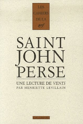 Une lecture de «Vents» de Saint-John Perse