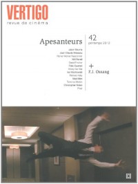 Vertigo, N° 42, printemps 201 : Apesanteurs