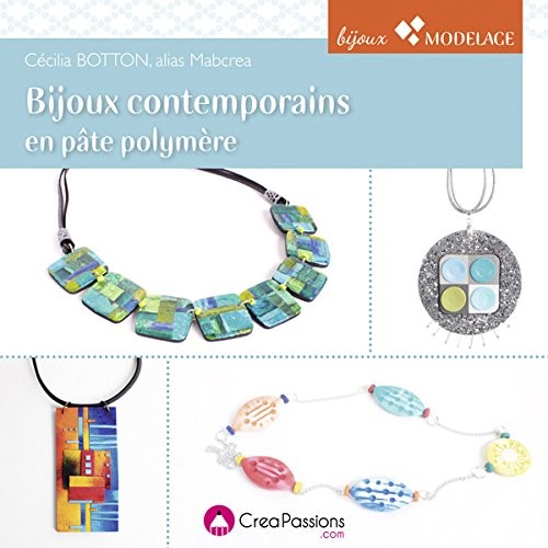 Bijoux contemporains en pâte polymère