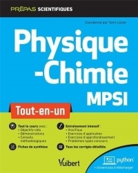 Physique-Chimie MPSI - Tout-en-un