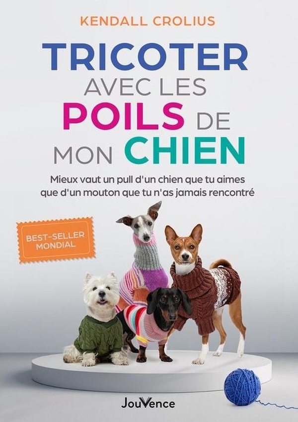 Tricoter avec les poils de mon chien: Mieux vaut un pull d'un chien que tu aimes que d'un mouton que tu n'as jamais rencontré