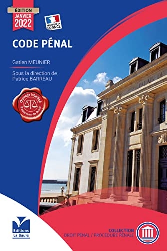 Code pénal 2022 Janvier
