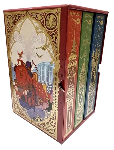 Harry Potter - Coffret Harry Potter MinaLima: Graphisme et illustrations de MinaLima-Livres 1 à 3