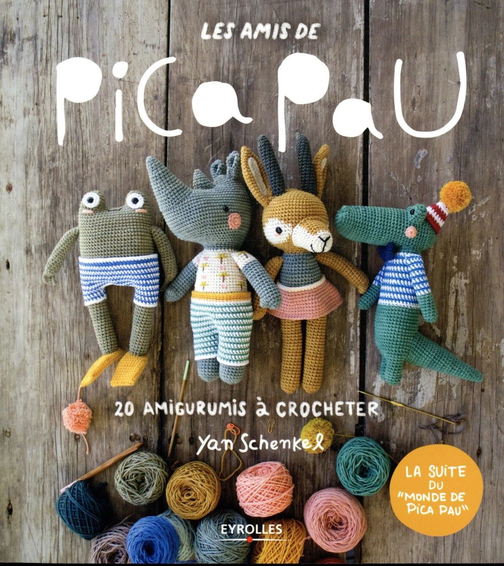 Les amis de Pica Pau: 20 amigurumis à crocheter