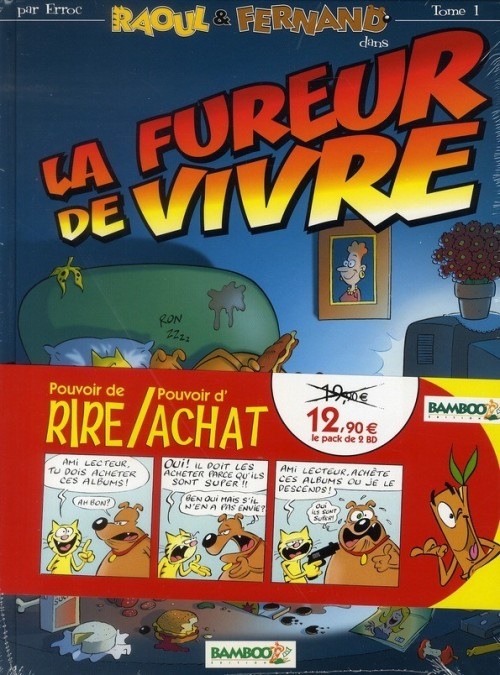 Raoul & Fernand : Pack en 2 volumes : La fureur de vivre ; La loi du canapé