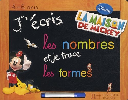 J'écris les nombres et je trace les formes : 4-6 ans
