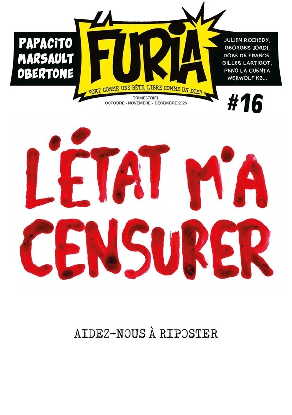 La Furia #16: Fort comme une bête, libre comme un Dieu