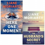 Liane Moriarty Collection 2 Books Set (Here One Moment & The Husband's Secret)