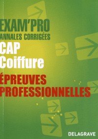 Epreuves professionnelles CAP Coiffure
