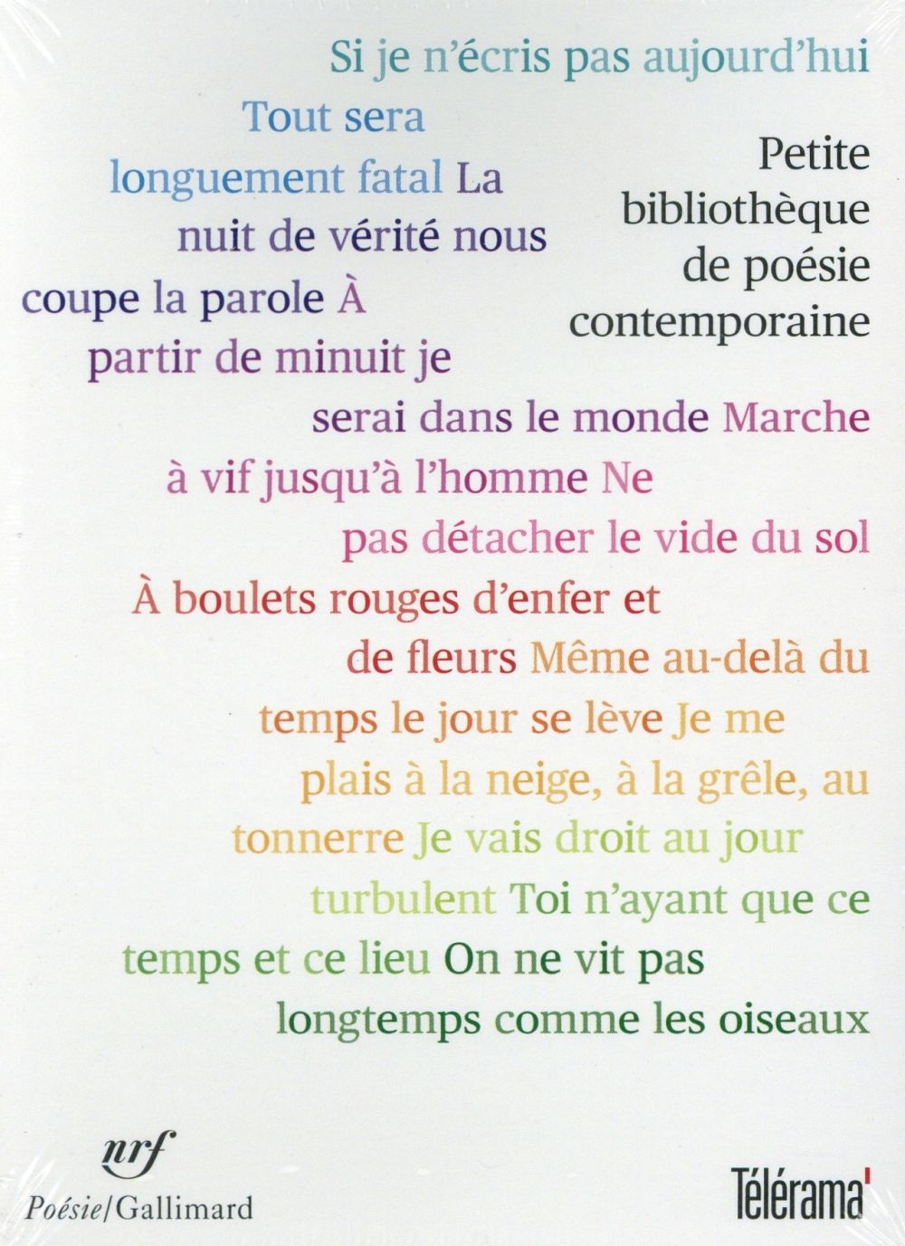 Petite bibliothèque de poésie contemporaine