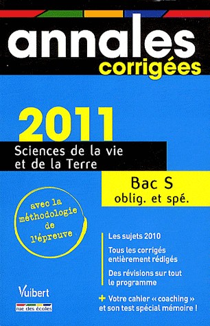 SVT Bac S obligatoire et spécialité