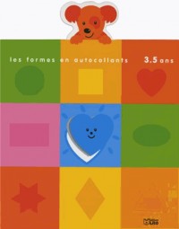 Les formes en autocollants - 3-5 ans