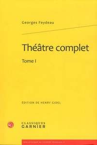 Théâtre complet : Tome 1
