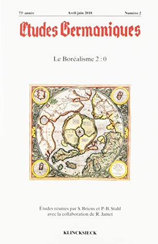 Études Germaniques - N 2/2018 - le Borealisme 2 : 0