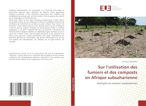 Sur l'utilisation des fumiers et des composts en Afrique subsaharienne