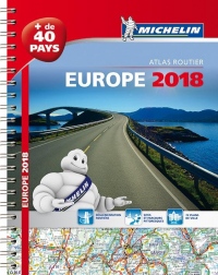 Atlas Routier et Touristique Europe 2018 Michelin